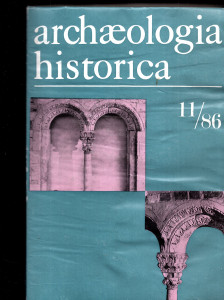 Archaelogia historica 11/86