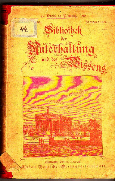Bibliotek der Unterhaltung des Wissen (švabach) č. 44