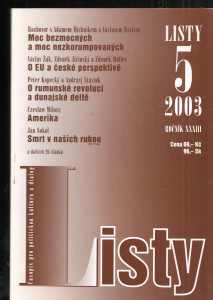 Listy 5/2003 ročník XXXIII