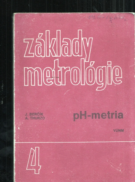 Základy metrológie - pH-metrie