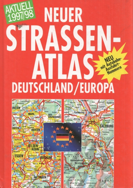 Neuer Strassen Atlas Deutschland/Europa