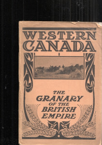 Western Canada - The granary of the british empire