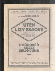 Útěk lízy Basové - Průpověď krále Šalomouna