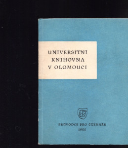 Universitní knihovna v Olomouci - průvodce pro čtenáře