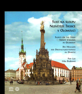 Svatí na sloupu Nejsvětější Trojice v Olomouci