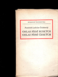 Ohlas písní ruských., Ohlas písní českých