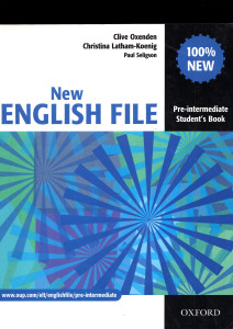 New English File - Pre-intermediate Student's Book