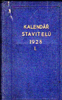 Kalendář stavitelů na rok 1928 (Ročník 30., I.díl) 